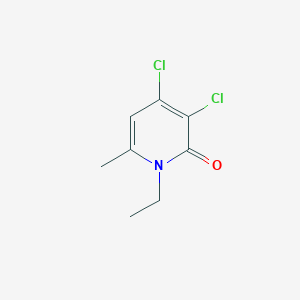 3,4-Dichloro-1-ethyl-6-methylpyridin-2(1H)-one