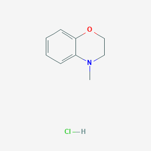 4-Methyl-3,4-dihydro-2H-benzo[b][1,4]oxazine hydrochloride