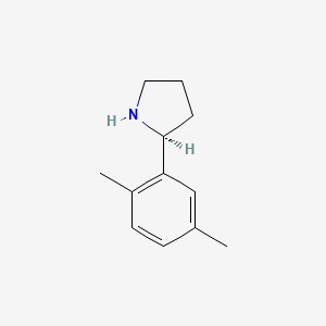 (S)-2-(2,5-Dimethylphenyl)pyrrolidine