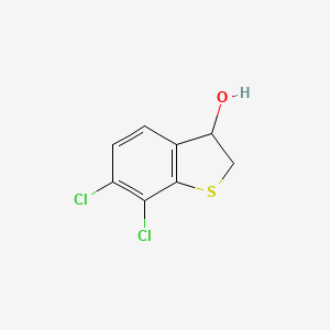 6,7-Dichloro-2,3-dihydrobenzo[B]thiophen-3-OL