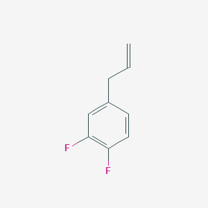 molecular formula C9H8F2 B1302732 3-(3,4-Difluorophenyl)-1-propene CAS No. 842124-23-6