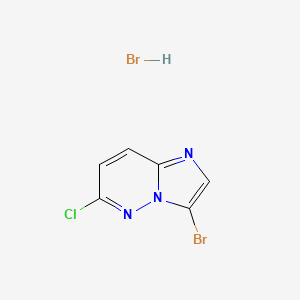 3-Bromo-6-chloroimidazo[1,2-b]pyridazine hydrobromide