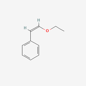 molecular formula C10H12O B13027357 cis-Styryl ethyl ether CAS No. 13294-31-0