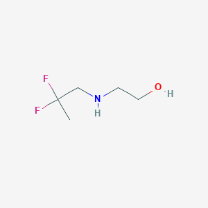 2-((2,2-Difluoropropyl)amino)ethanol