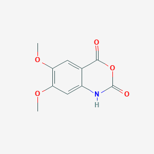 molecular formula C10H9NO5 B1302745 6,7-dimethoxy-1H-benzo[d][1,3]oxazine-2,4-dione CAS No. 20197-92-6