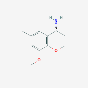 (R)-8-Methoxy-6-methylchroman-4-amine