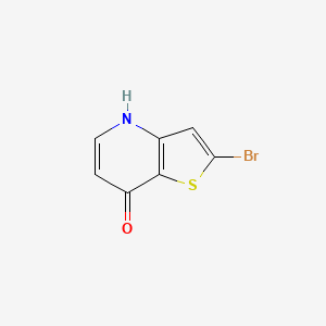 2-Bromothieno[3,2-b]pyridin-7-ol