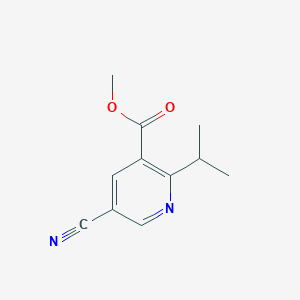 Methyl 5-cyano-2-isopropylnicotinate