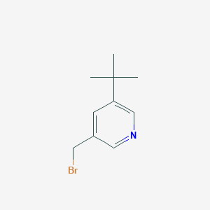 3-(Bromomethyl)-5-(tert-butyl)pyridine