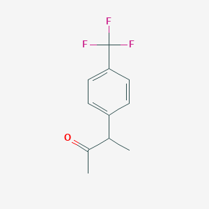 3-(4-(Trifluoromethyl)phenyl)butan-2-one