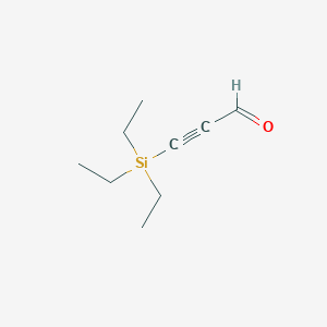 molecular formula C9H16OSi B1302765 3-Triethylsilylpropynal CAS No. 71572-60-6