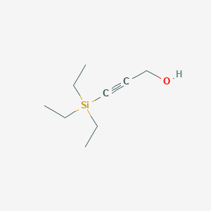 molecular formula C9H18OSi B1302766 3-Triethylsilyl-2-propyn-1-ol CAS No. 2652-46-2