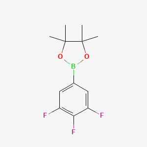 4,4,5,5-Tetramethyl-2-(3,4,5-trifluorophenyl)-1,3,2-dioxaborolane