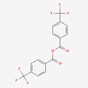 molecular formula C16H8F6O3 B1302771 4-(Trifluoromethyl)benzoic anhydride CAS No. 25753-16-6