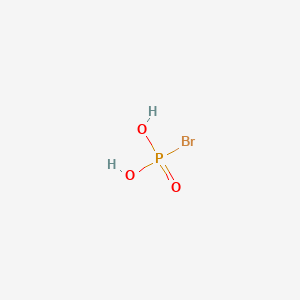 molecular formula BrH2O3P B13027754 Phosphorobromidic acid CAS No. 25758-00-3