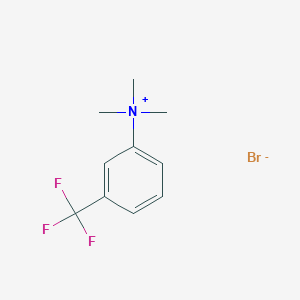 molecular formula C10H13BrF3N B1302776 3-(三氟甲基)苯基三甲基溴化铵 CAS No. 262608-95-7