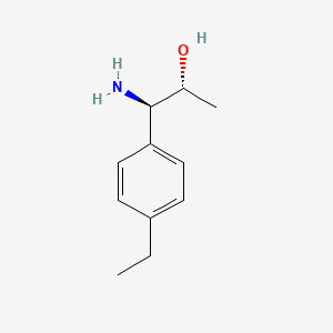 (1R,2R)-1-Amino-1-(4-ethylphenyl)propan-2-OL