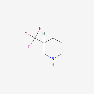 molecular formula C6H10F3N B1302779 3-(Trifluoromethyl)piperidine CAS No. 768-31-0