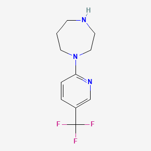 1-[5-(Trifluoromethyl)pyridin-2-yl]-1,4-diazepane