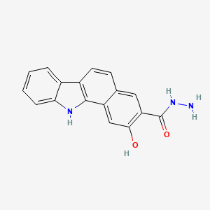 2-Hydroxy-11H-benzo[A]carbazole-3-carbohydrazide