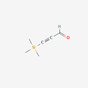 molecular formula C6H10OSi B1302788 3-Trimethylsilylpropynal CAS No. 2975-46-4