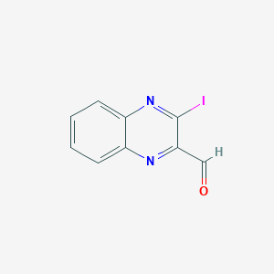 3-Iodoquinoxaline-2-carbaldehyde