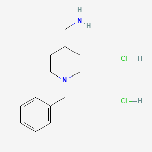 (1-Benzylpiperidin-4-yl)methanamine dihydrochloride