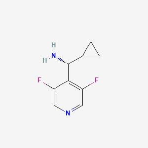 (R)-Cyclopropyl(3,5-difluoropyridin-4-yl)methanamine