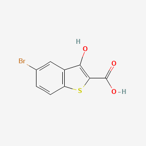 5-Bromo-3-hydroxybenzo[b]thiophene-2-carboxylic acid