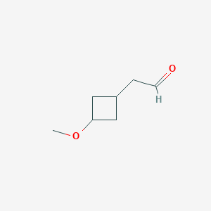 2-(3-Methoxycyclobutyl)acetaldehyde