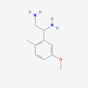 1-(5-Methoxy-2-methylphenyl)ethane-1,2-diamine