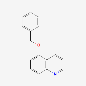 molecular formula C16H13NO B13028141 5-(Benzyloxy)quinoline 