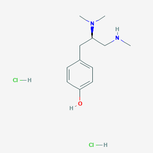 (R)-4-(2-(Dimethylamino)-3-(methylamino)propyl)phenol 2hcl