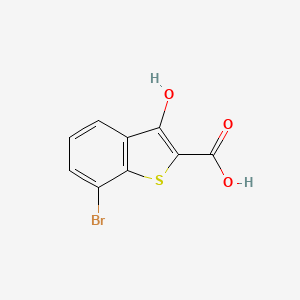 7-Bromo-3-hydroxybenzo[b]thiophene-2-carboxylic acid