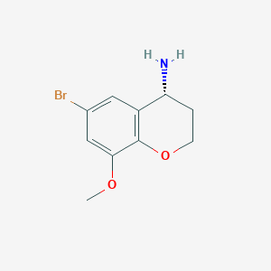 (R)-6-Bromo-8-methoxychroman-4-amine