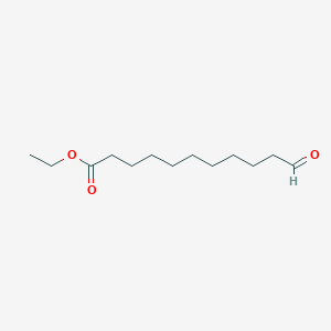 molecular formula C13H24O3 B13028154 Ethyl 11-oxoundecanoate CAS No. 85318-87-2