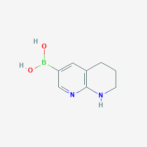 (5,6,7,8-Tetrahydro-1,8-naphthyridin-3-yl)boronic acid