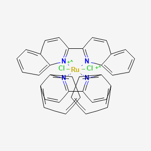 molecular formula C36H24Cl2N4Ru+2 B13028228 CID 138108660 