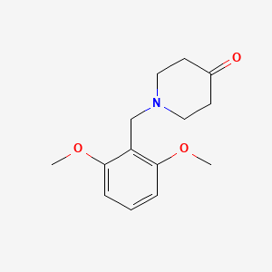 1-(2,6-Dimethoxybenzyl)piperidin-4-one