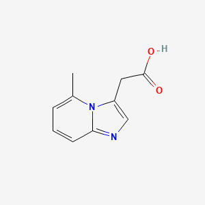 2-(5-Methylimidazo[1,2-a]pyridin-3-yl)acetic acid