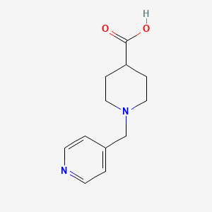 molecular formula C12H16N2O2 B1302842 1-(Pyridin-4-ylmethyl)piperidine-4-carboxylic acid CAS No. 774531-43-0