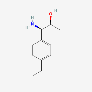 (1R,2S)-1-Amino-1-(4-ethylphenyl)propan-2-OL