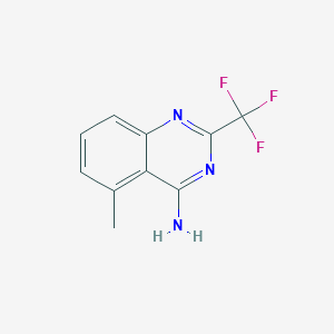 5-Methyl-2-(trifluoromethyl)quinazolin-4-amine