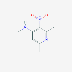 N,2,6-Trimethyl-3-nitropyridin-4-amine