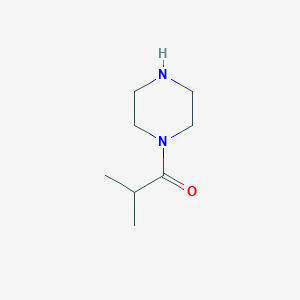 molecular formula C8H16N2O B1302852 1-(2-甲基丙酰基)哌嗪 CAS No. 71260-16-7