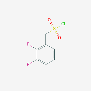 molecular formula C7H5ClF2O2S B1302854 (2,3-difluorophenyl)methanesulfonyl Chloride CAS No. 886498-49-3