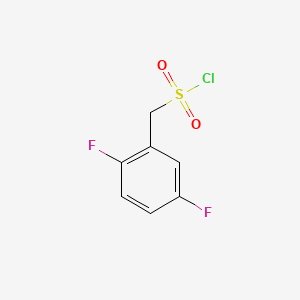 molecular formula C7H5ClF2O2S B1302856 (2,5-二氟苯基)甲磺酰氯 CAS No. 179524-62-0