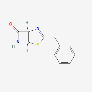 (1R,5R)-3-Benzyl-4-thia-2,6-diazabicyclo[3.2.0]hept-2-en-7-one