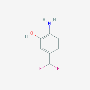 2-Amino-5-(difluoromethyl)phenol