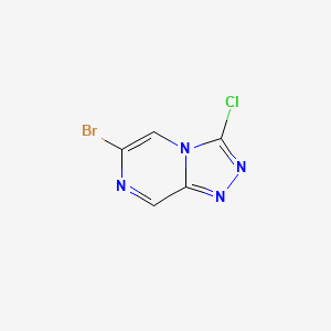 6-Bromo-3-chloro-[1,2,4]triazolo[4,3-a]pyrazine